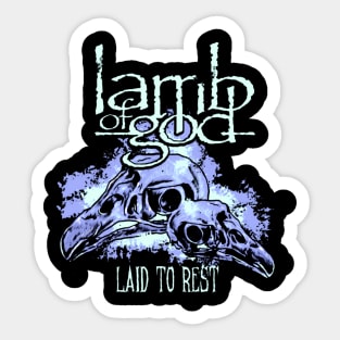 Lamb of god 90s Sticker